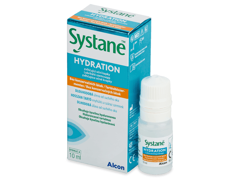 Očné kvapky Systane Hydration bez konzervantov 10 ml - Očné kvapky