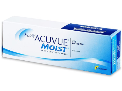 1 Day Acuvue Moist (30 šošoviek) - Jednodenné kontaktné šošovky