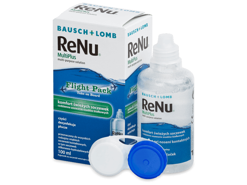Roztok ReNu MultiPlus Flight Pack 100 ml - Čistiaci roztok
