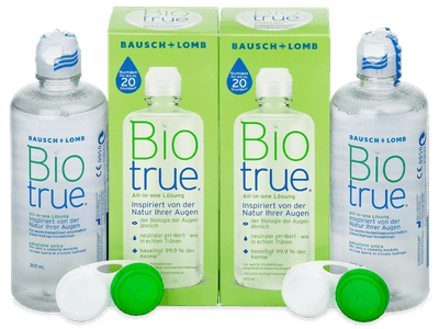 Roztok Biotrue 2x 300 ml - Produkt je dostupný taktiež v tejto variante balenia