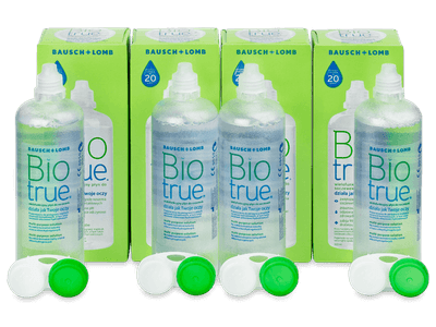 Biotrue Multi-Purpose 4 x 300 ml - Výhodné štvorbalenie roztoku