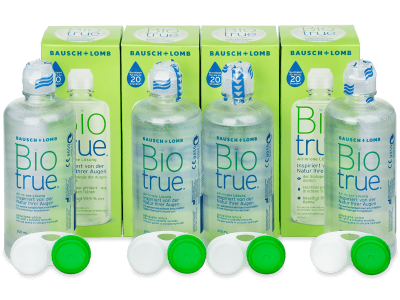 Biotrue Multi-Purpose 4 x 300 ml - Produkt je dostupný taktiež v tejto variante balenia