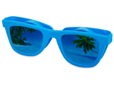 Puzdro na šošovky Optishades – modré 