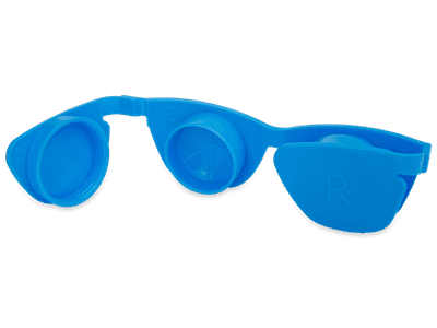 Puzdro na šošovky Optishades – modré 