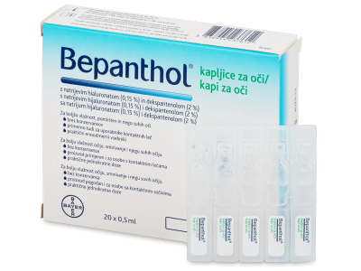 Očné kvapky Bepanthol 20x 0,5 ml
