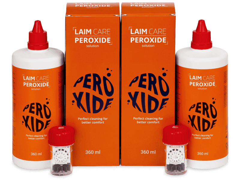 Roztok Laim Care Peroxide 2x 360 ml - Výhodné dvojbalenie roztoku