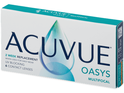 Acuvue Oasys Multifocal (6 šošoviek) - Štrnásťdenné kontaktné šošovky