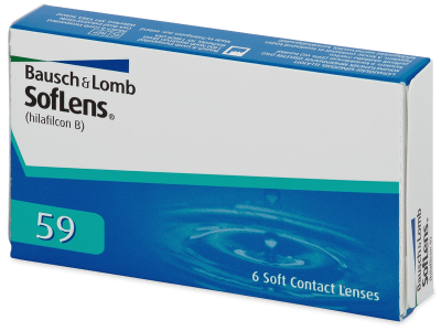 SofLens 59 (6 šošoviek) - Mesačné kontaktné šošovky