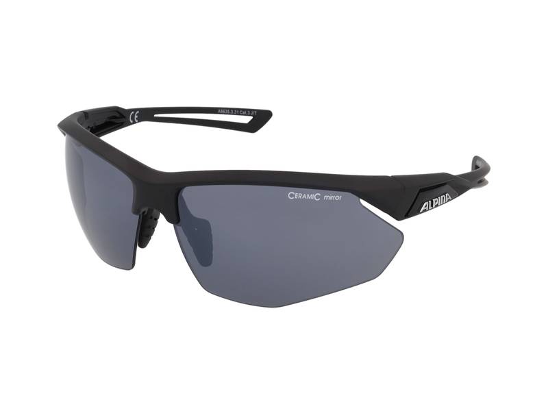 Slnečné okuliare Alpina Nylos HR Black Matt/CM Black 