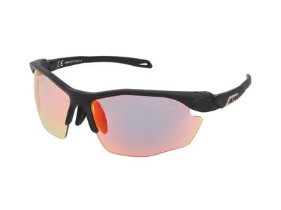 Slnečné okuliare Alpina Twist Five HR QVM+ Black Matt/Rainbow Mirror