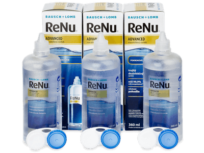 Roztok ReNu Advanced 3x 360 ml 