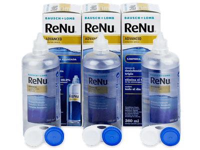 Roztok ReNu Advanced 3x 360 ml - Produkt je dostupný taktiež v tejto variante balenia