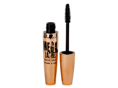 Dermacol čierna riasenka Mega lashes Volume and Care 11,5 ml