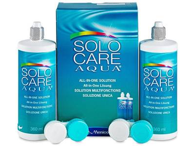 Roztok SoloCare Aqua 2x 360 ml - Starší vzhľad