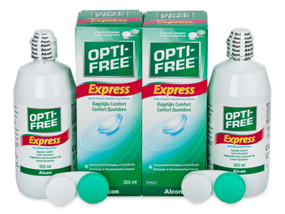 Roztok OPTI-FREE Express 2x 355 ml - Produkt je dostupný taktiež v tejto variante balenia