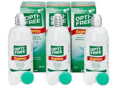 OPTI-FREE Express 3 x 355 ml - Výhodné trojbalenie roztoku