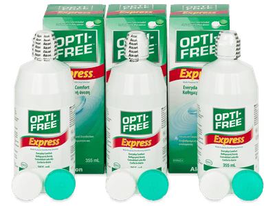 Roztok OPTI-FREE Express 3x 355 ml - Produkt je dostupný taktiež v tejto variante balenia