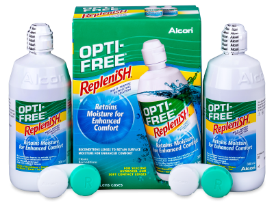 OPTI-FREE RepleniSH 2 x 300 ml  - Starší vzhľad