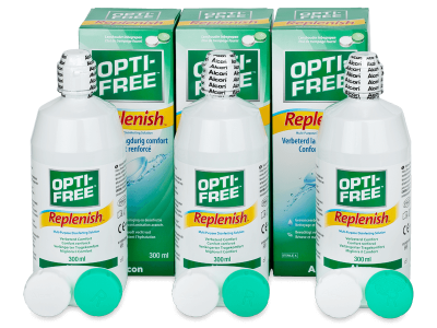 OPTI-FREE RepleniSH 3 x 300ml - Starší vzhľad