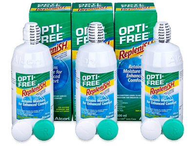 Roztok OPTI-FREE RepleniSH 3x 300 ml - Starší vzhľad