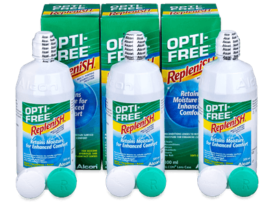 OPTI-FREE RepleniSH 3 x 300ml - Starší vzhľad