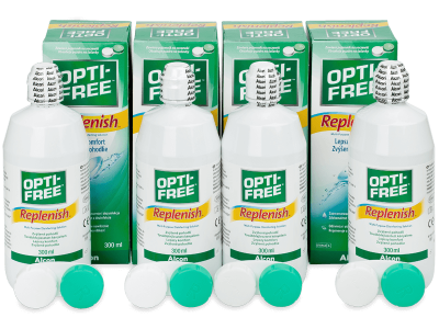 OPTI-FREE RepleniSH 4 x 300 ml - Výhodné štvorbalenie roztoku
