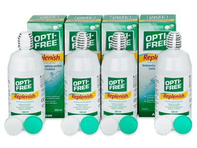 Roztok OPTI-FREE RepleniSH 4x 300 ml - Starší vzhľad
