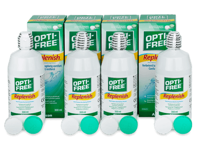 OPTI-FREE RepleniSH 4 x 300 ml - Starší vzhľad