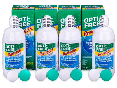 OPTI-FREE RepleniSH 4 x 300 ml - Starší vzhľad