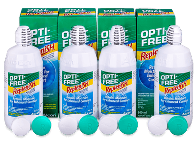 Roztok OPTI-FREE RepleniSH 4x 300 ml - Starší vzhľad