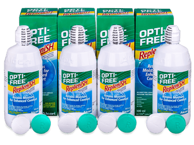 OPTI-FREE RepleniSH 4 x 300 ml - Starší vzhľad