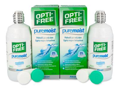 Roztok OPTI-FREE PureMoist 2x 300 ml - Starší vzhľad