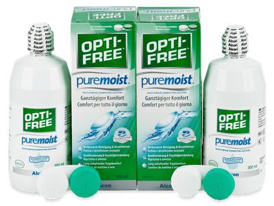 Roztok OPTI-FREE PureMoist 2x 300 ml - Produkt je dostupný taktiež v tejto variante balenia