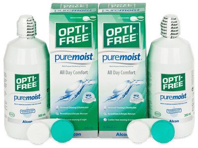 Roztok OPTI-FREE PureMoist 2x 300 ml - Produkt je dostupný taktiež v tejto variante balenia