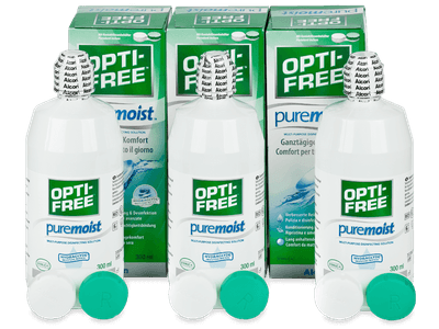 Roztok OPTI-FREE PureMoist 3x 300 ml - Produkt je dostupný taktiež v tejto variante balenia