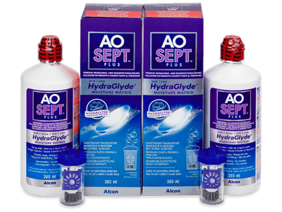 AO SEPT PLUS HydraGlyde 2 x 360 ml 