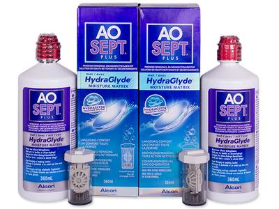Roztok AO SEPT PLUS HydraGlyde 2x 360 ml - Starší vzhľad