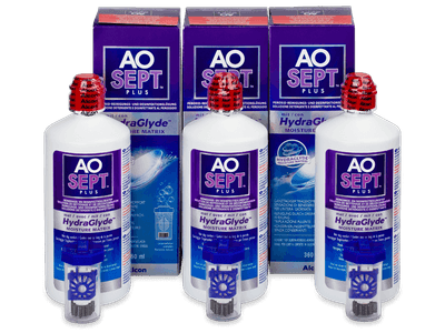 AO SEPT PLUS HydraGlyde 3 x 360 ml