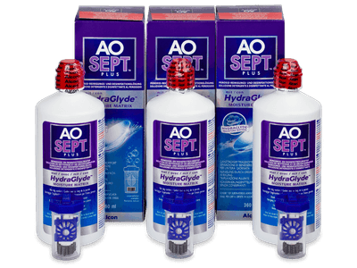 AO SEPT PLUS HydraGlyde 3 x 360 ml 