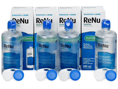 ReNu MultiPlus 4 x 360 ml - Produkt je dostupný taktiež v tejto variante balenia