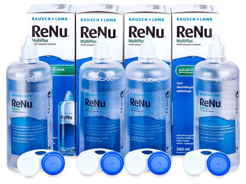 ReNu MultiPlus 4 x 360 ml - Výhodné štvorbalenie roztoku