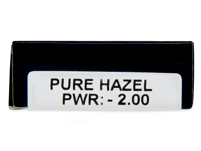 TopVue Daily Color - Pure Hazel - dioptrické denné (2 šošovky) - Náhľad parametrov šošoviek