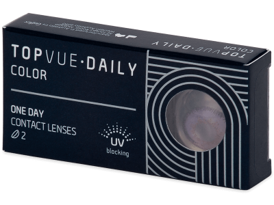 TopVue Daily Color - Violet - dioptrické denné (2 šošovky) - Coloured contact lenses
