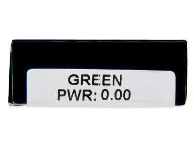 TopVue Daily Color - Green - nedioptrické denné (2 šošovky) - Náhľad parametrov šošoviek