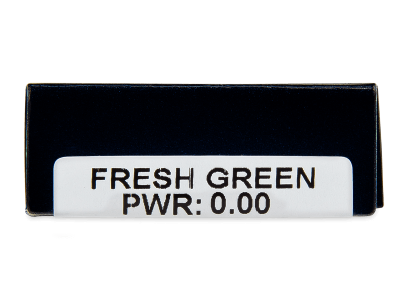 TopVue Daily Color - Fresh Green - nedioptrické denné (2 šošovky) - Náhľad parametrov šošoviek