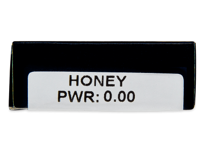 TopVue Daily Color - Honey - nedioptrické denné (2 šošovky) - Náhľad parametrov šošoviek