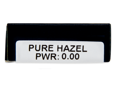 TopVue Daily Color - Pure Hazel - nedioptrické denné (2 šošovky) - Náhľad parametrov šošoviek