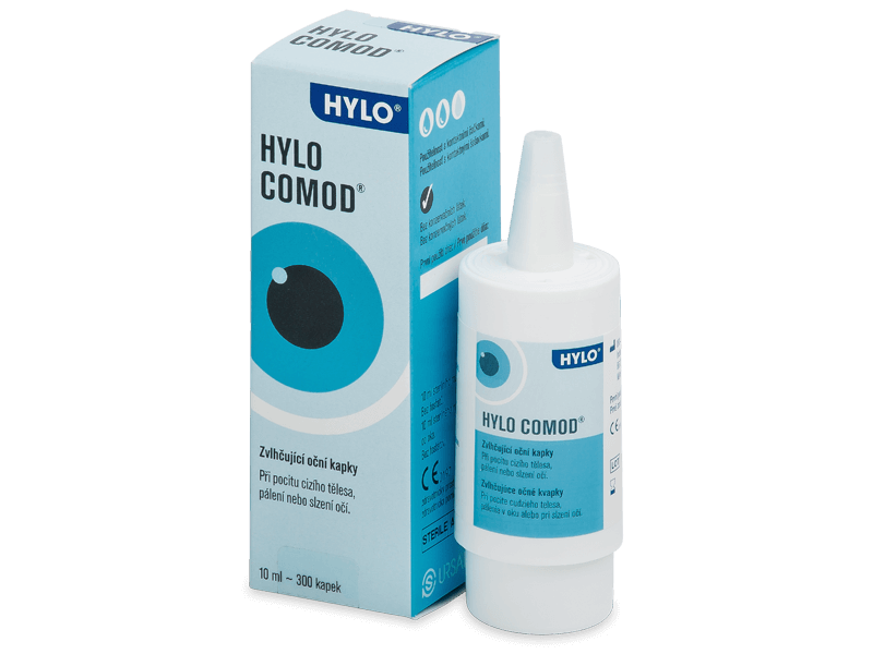 Očné kvapky HYLO-COMOD 10 ml  - Očné kvapky