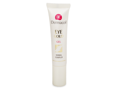 Dermacol očný gél na unavené oči Eye gold 15 ml 