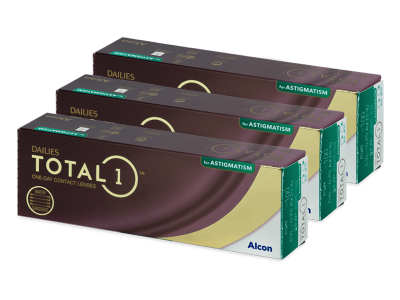 Dailies TOTAL1 for Astigmatism (90 šošoviek)